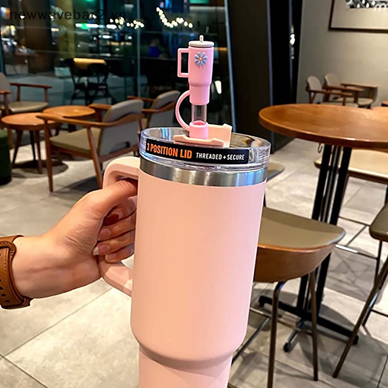 Bộ 4 Nắp Đậy Ống Hút Bằng Silicone Tiện Dụng