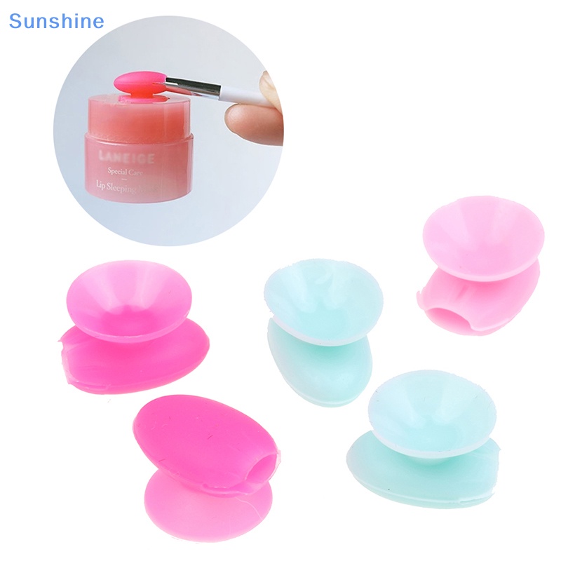 Set 5 Cọ Silicone Tán Mặt Nạ Môi Tiện Dụng