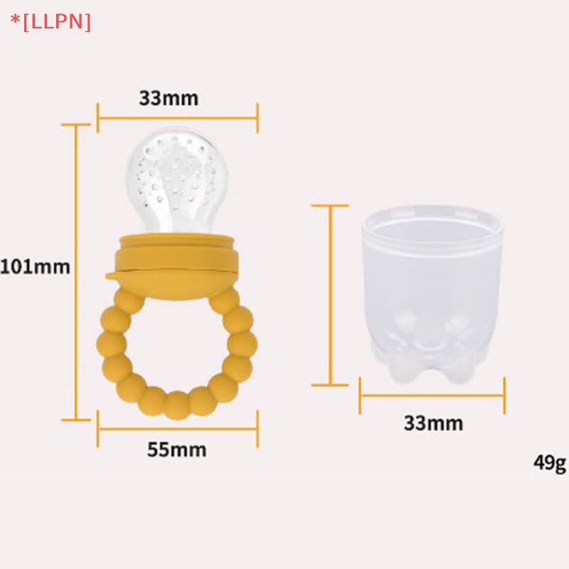 [loyaltysun] Túi Nhai Ăn Dặm Trái Cây Bằng Silicone Cấp Thực Phẩm Chào Mừng Cho Bé