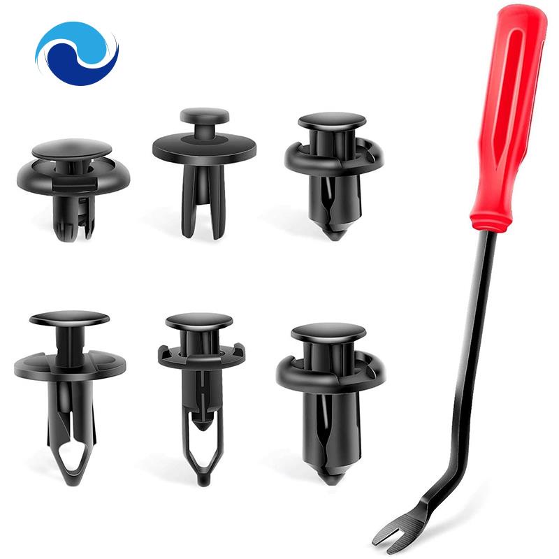 Set 120 Ốc Vít Nhựa 6.3mm 8mm 9mm 10mm Thay Thế Chuyên Dụng Cho Xe Hơi