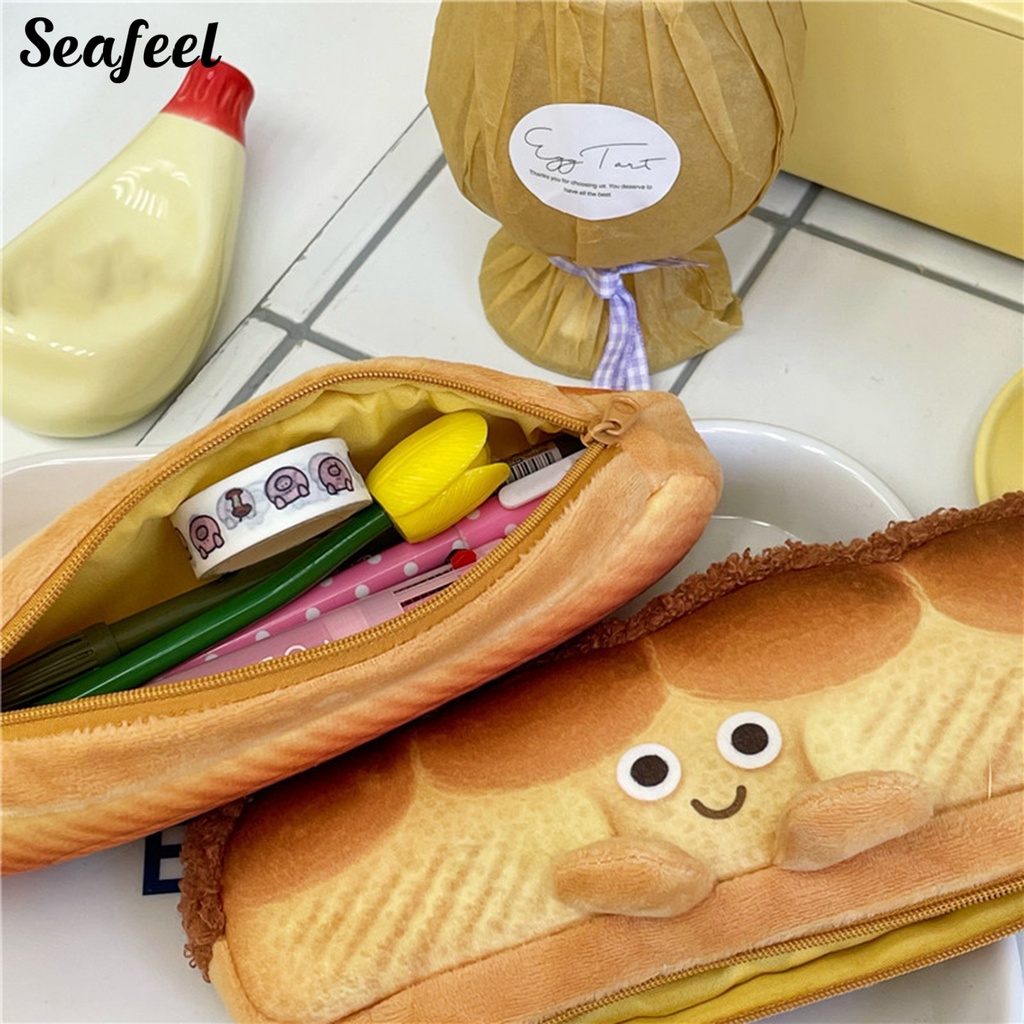 Túi Đựng Bút Bằng Vải Bông Dễ Thương Sức Chứa Lớn