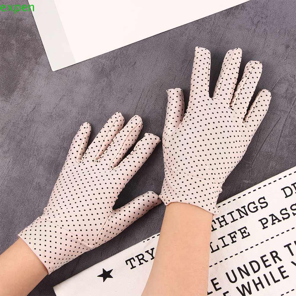 EXPEN 1 Đôi Găng Tay Lái Xe Chống Tia UV