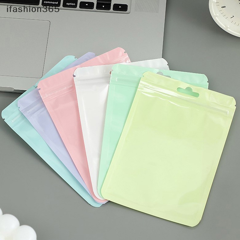 Set 10 Túi Zip Nhỏ Đựng Kẹo Chống Mùi Có Thể Tái Sử Dụng