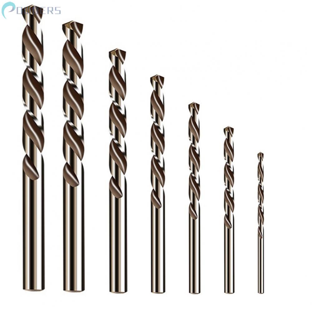 Bộ 7 Mũi Khoan 1 / 2 / 3 / 4 / 5 / 6 / 8mm Bằng Thép Không Gỉ