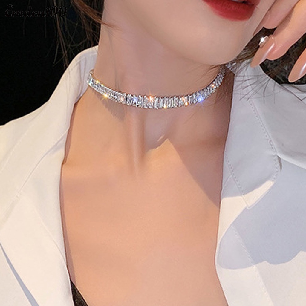 Vòng Cổ Choker Đính Đá Thời Trang Nữ Tính