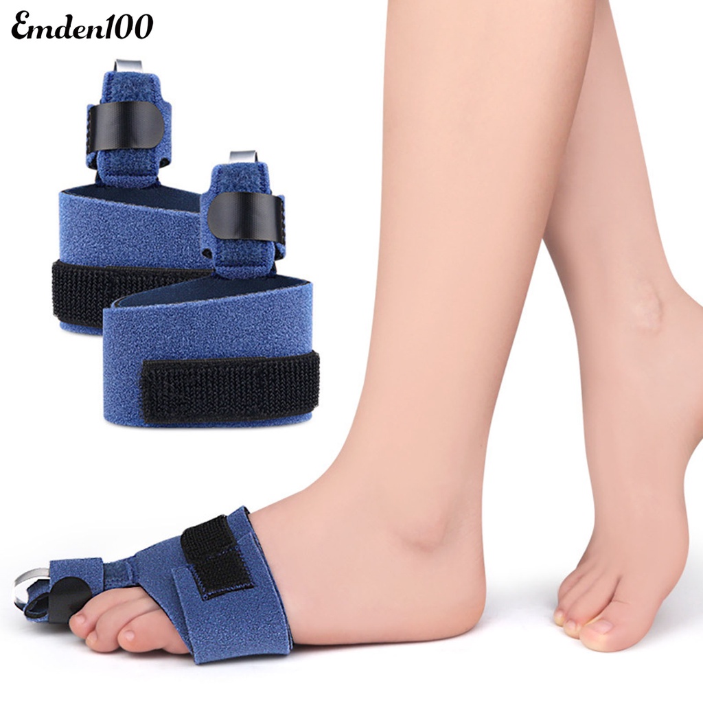 1 Bộ Băng Nẹp Ngón Chân Bằng Vải Mềm Mại Hỗ Trợ Giảm Đau Và Làm Thẳng Ngón Chân