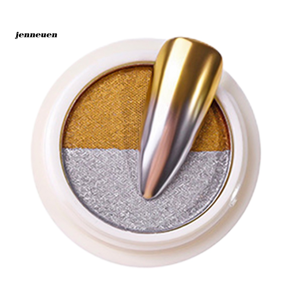 Bột Tráng Gương Hai Màu Bằng Titan Dùng Trang Trí Móng Tay Nghệ Thuật DIY