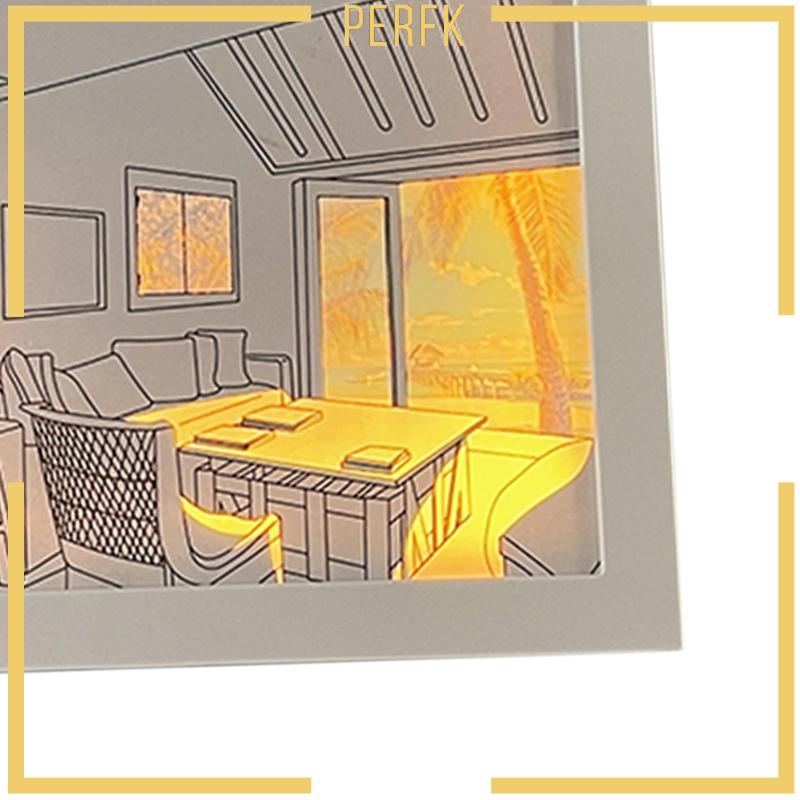 Khung Tranh LED Phát Sáng Có Thể Điều Chỉnh Dùng Trang Trí Phòng Ngủ