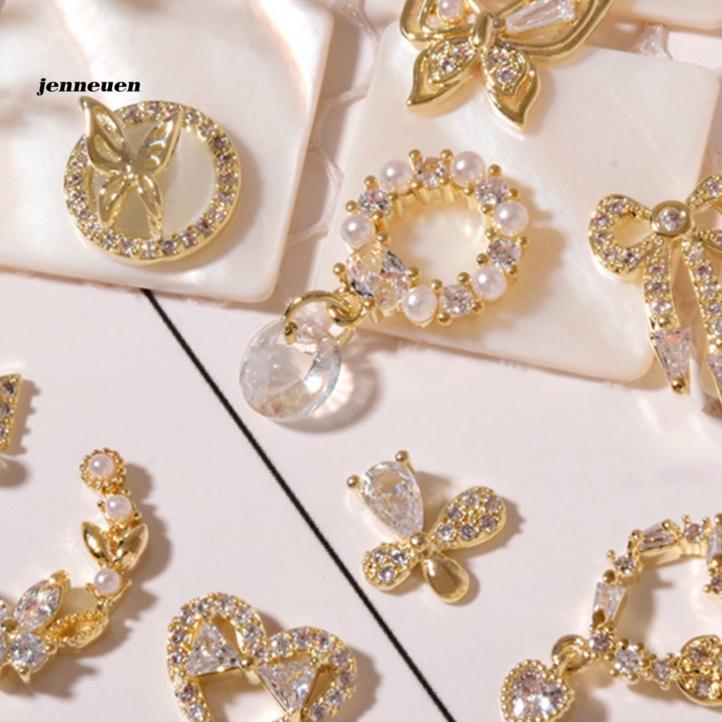 Phụ Kiện Trang Trí Móng Tay 3D Nhiều Hình Dạng DIY