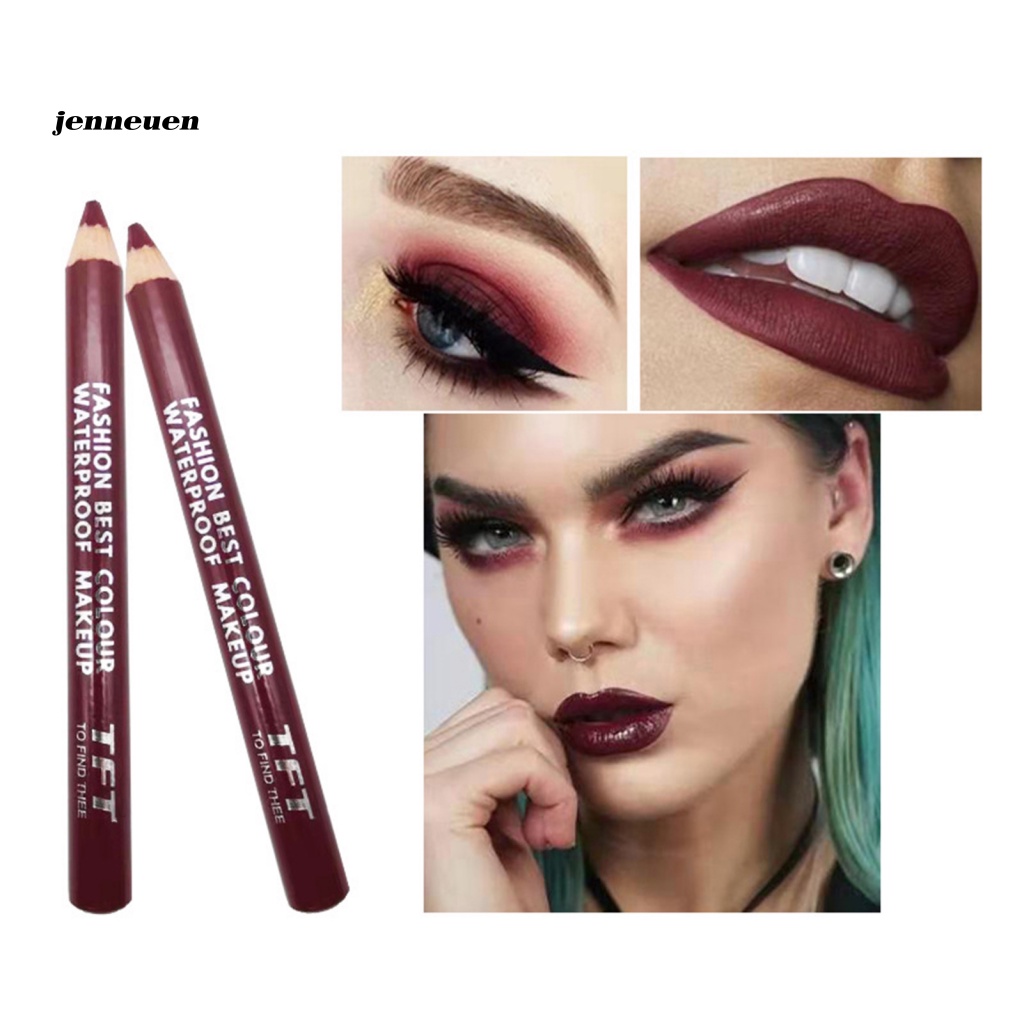 Bút Kẻ Mắt Nước Khô Nhanh Chống Nước Lâu Trôi Kèm Đồ Chuốt Cho Nữ