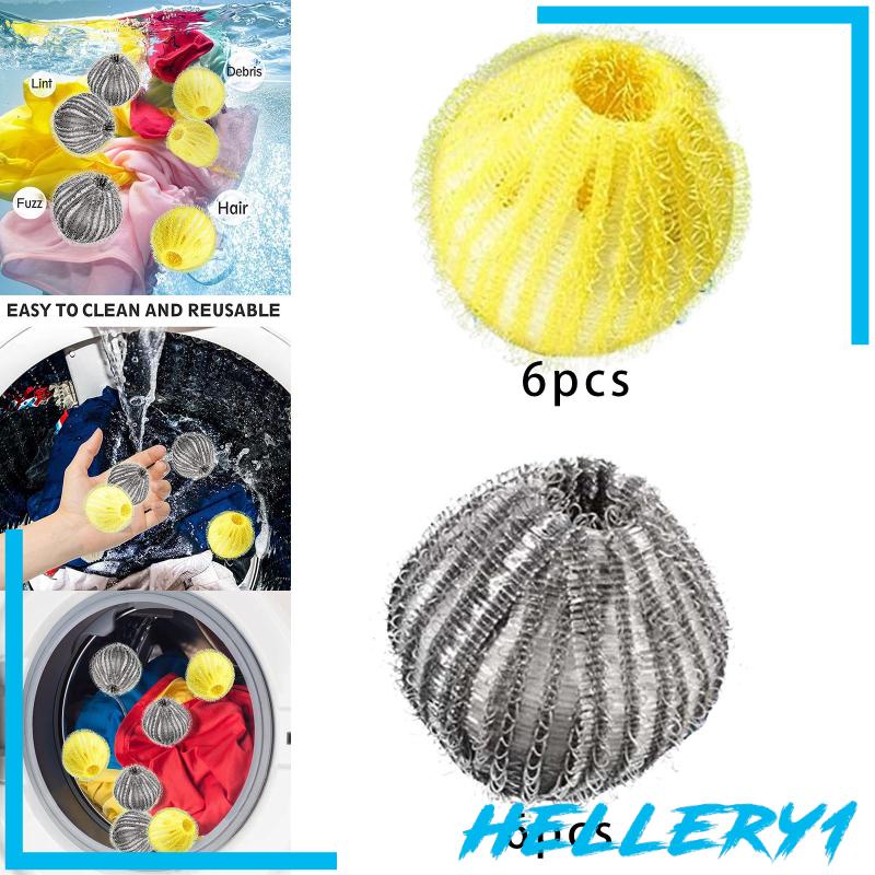 Set 6 Quả Bóng Loại Bỏ Lông Thú Cưng Trên Máy Giặt