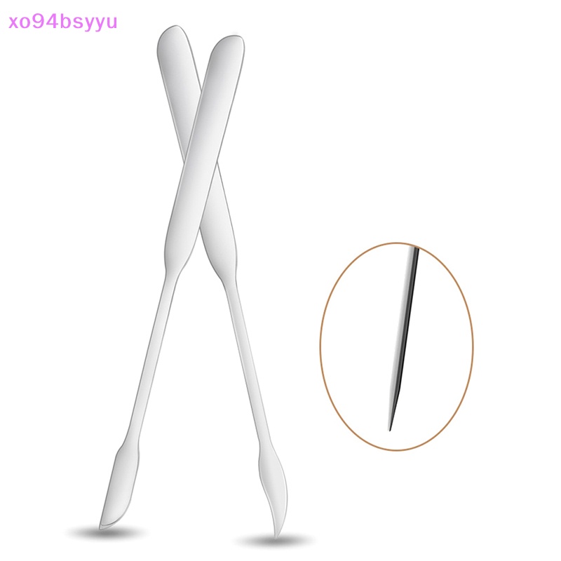 1 Cây Trộn Phấn Trang Điểm Hai Đầu Bằng Thép Không Gỉ Xo94Bsyu