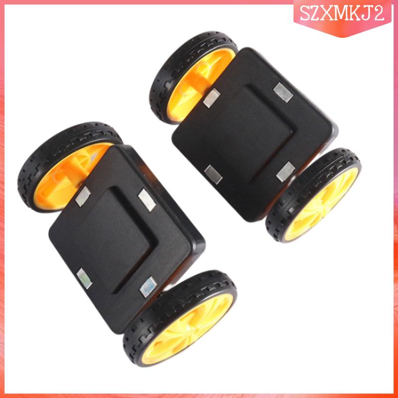 Bộ 2 Khối Lắp Ráp Bánh Xe Cho Thanh Thiếu Niên 3 +