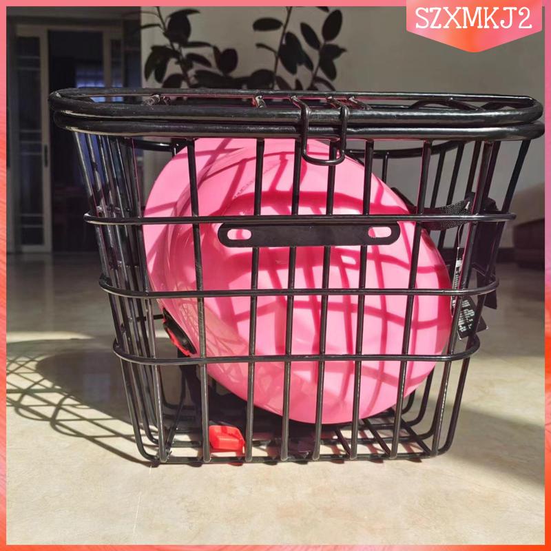 Giỏ Xe Đạp Bằng Kim Loại Có Thể Gấp Gọn Tiện Dụng