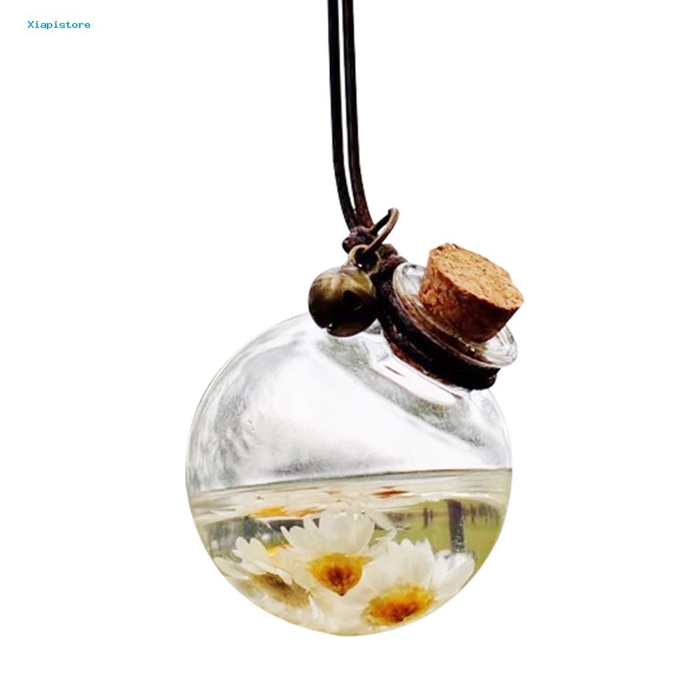 [Xiapistore] Lọ Nước Hoa Rỗng Trong Suốt Dạng Treo Trang Trí Nhà Cửa / Xe Hơi