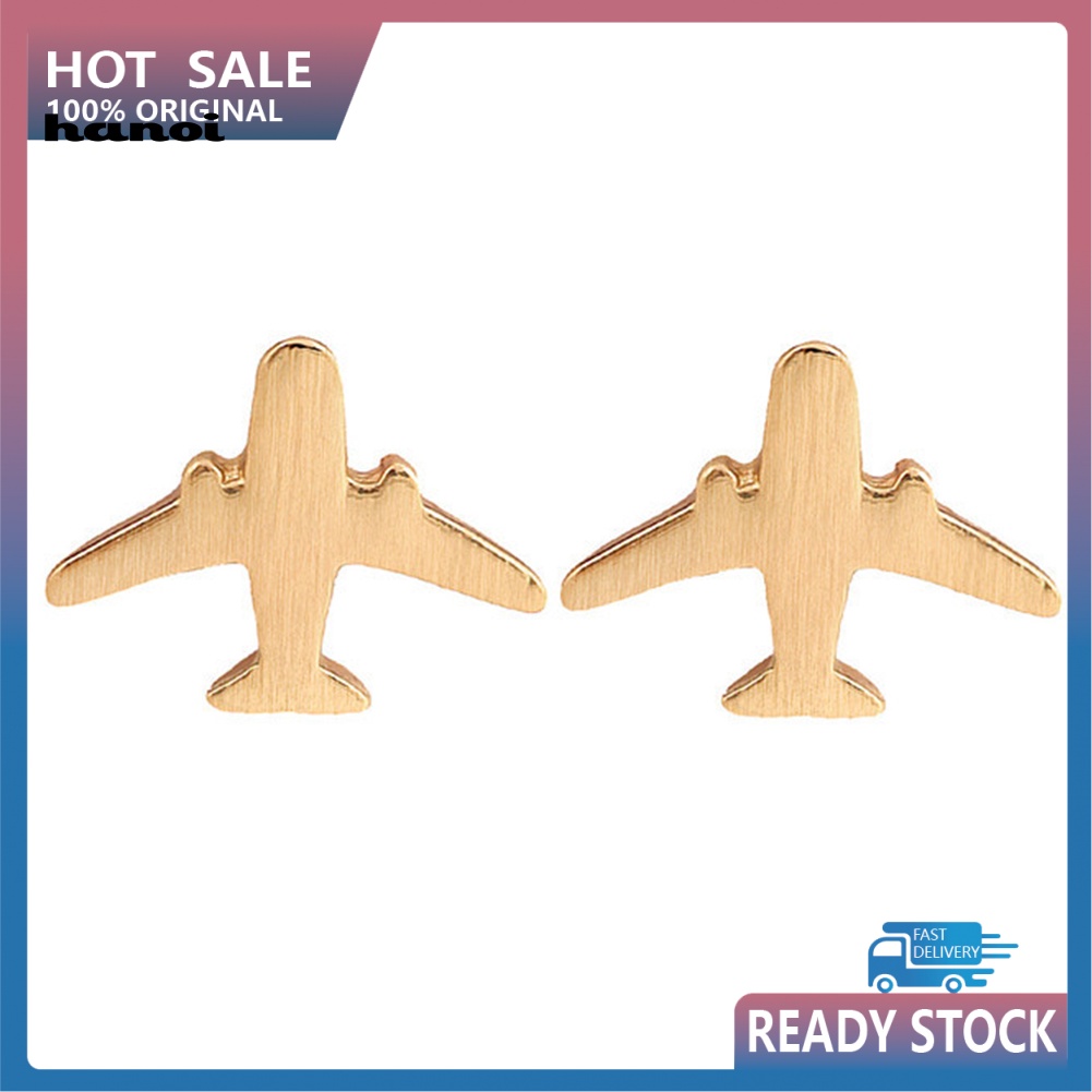 Khuyên Tai Bạc Hình Máy Bay Độc Đáo Cho Nữ