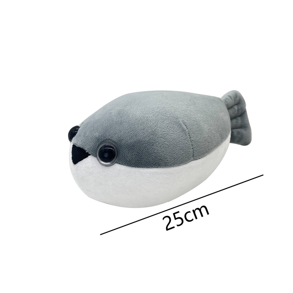 Thú Nhồi Bông Hình Cá Sacabambaspis Jason TikTok Nhật Bản Trang Trí Nhà Cửa