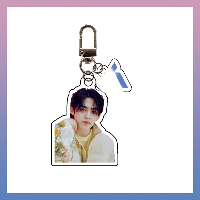 Móc Khóa Hai Mặt Bằng Acrylic In Họa Tiết Nhóm Nhạc Kpop Seventeen ALWAYS YOURTHHE8