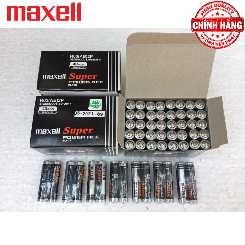 Pin Tiểu AA/AAA Maxcell (2 viên)