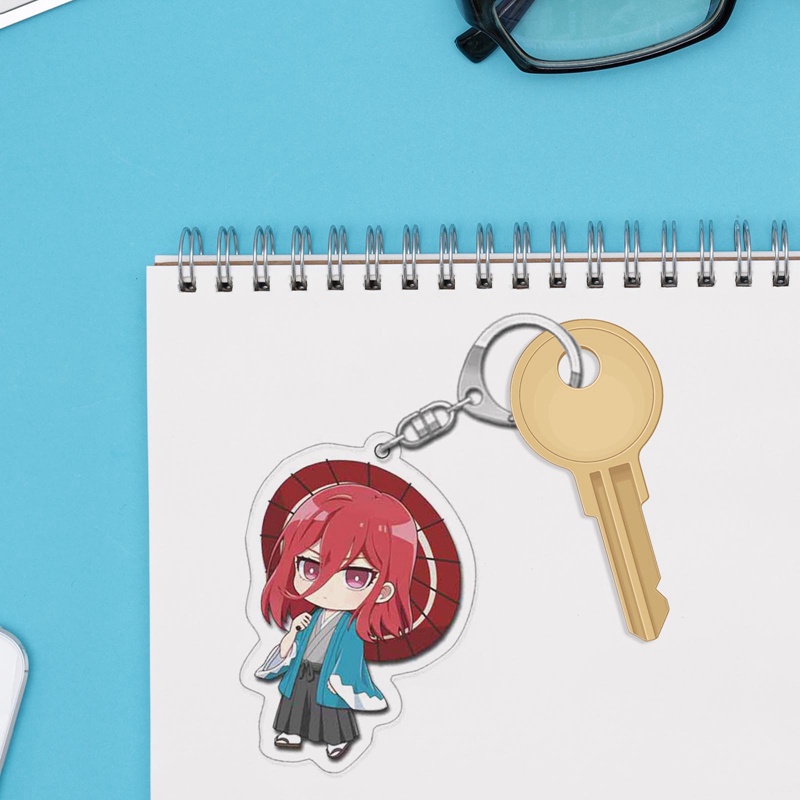 Móc Khóa Hình Anime Xinh Xắn Đáng Yêu | Phụ Kiện Hóa Trang Độc Đáo Chất Lượng Cao NLSHOP