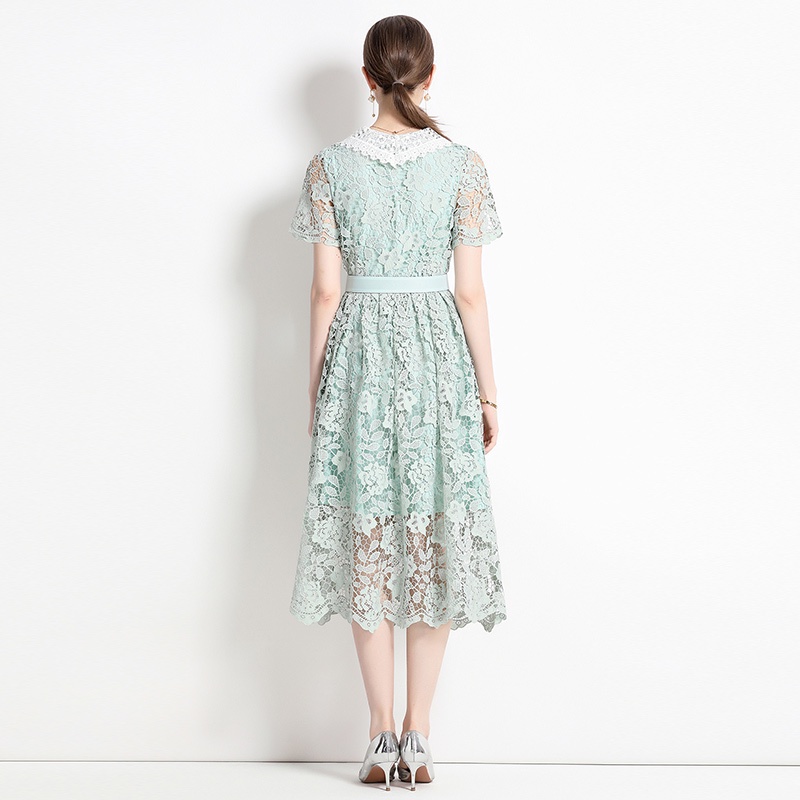 Đầm Maxi Phong Cách Retro 20237