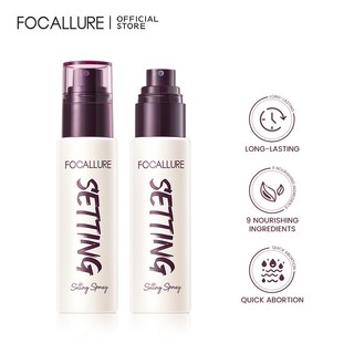 Xịt khóa make up cố định lớp trang điểm FOCALLURE không bị nhòe lâu trôi 65g