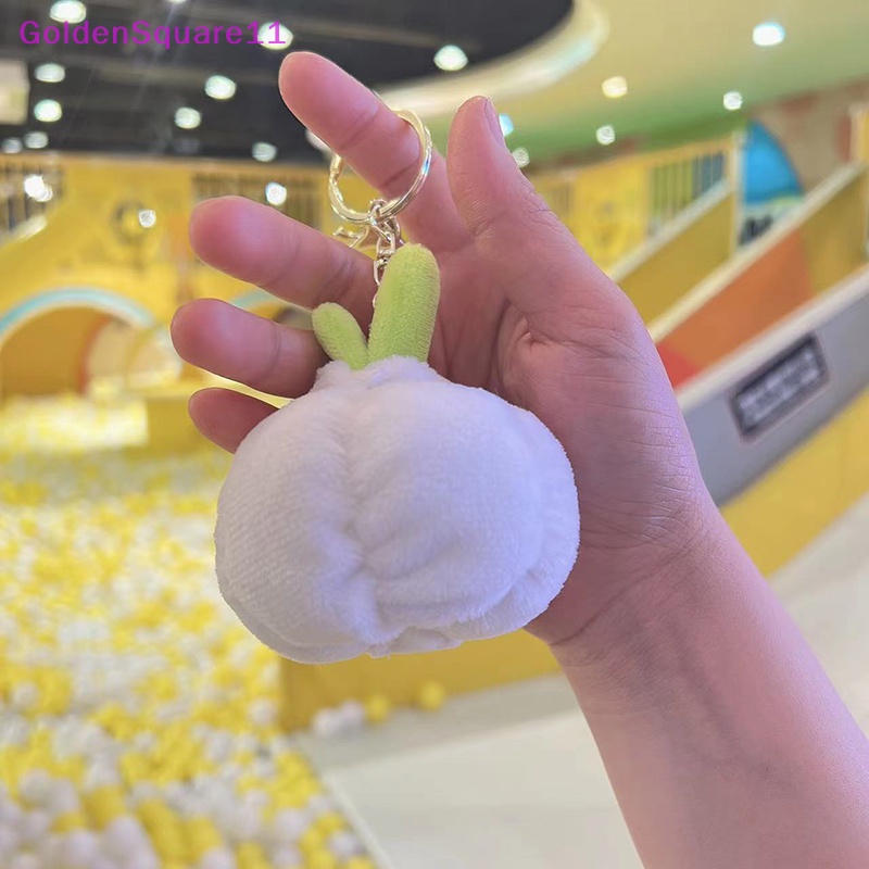 Móc Khóa Hình Hành Tỏi Ớt Nhồi Bông Đáng Yêu