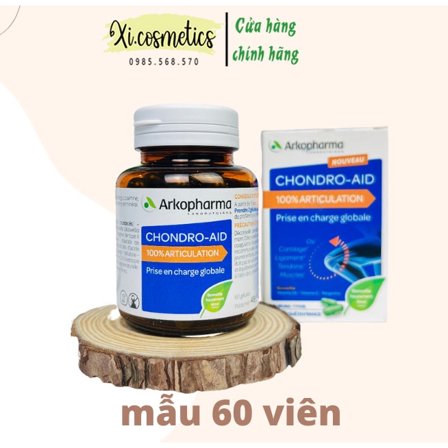 Bổ xương khớp pháp Chondro-aid arkoflex fort 60v - Glucosamine 1125mg