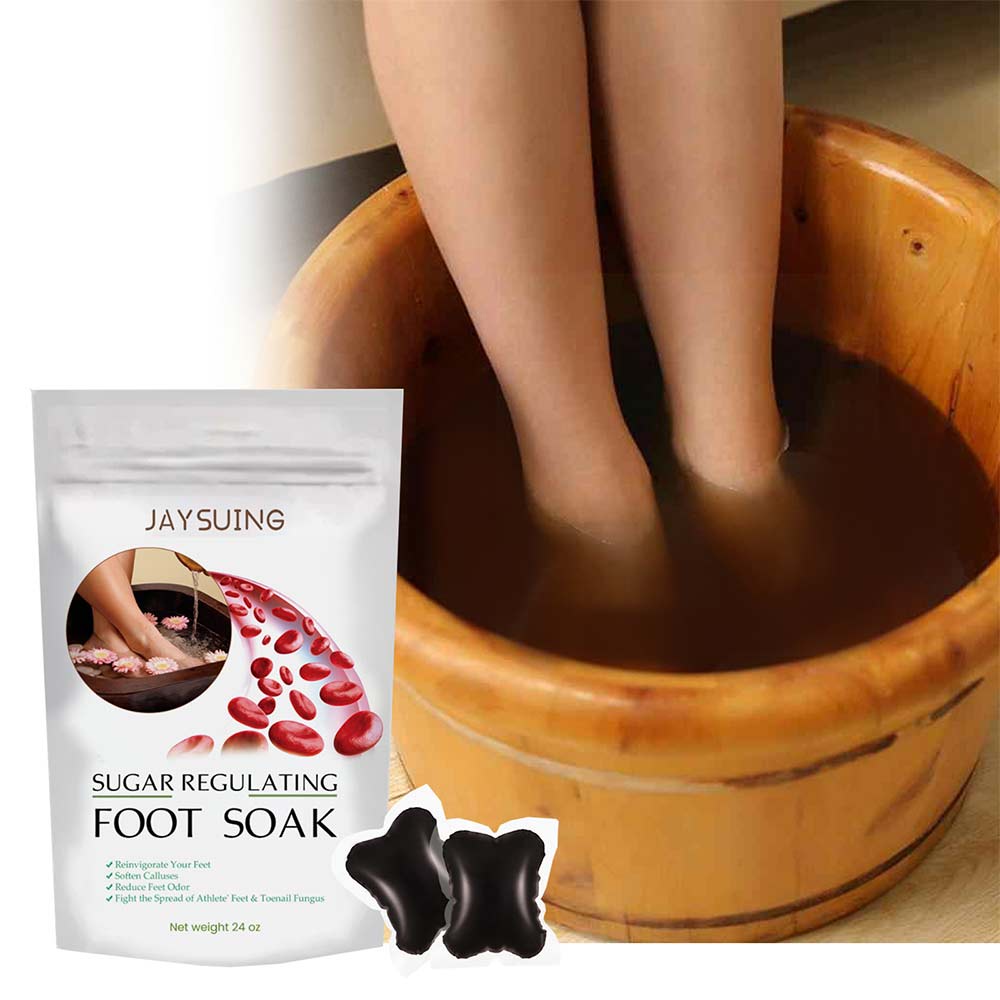 Jaysuing Tangshu Foot Coagulation Bead Foot Bath Bag (10pcs/bag) to reduce venous and muscle swelling 