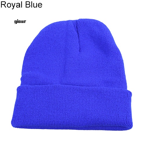Mũ beanie Co Giãn Giữ Ấm Mùa Đông Phong Cách Hip Hop Cho Nam Nữ