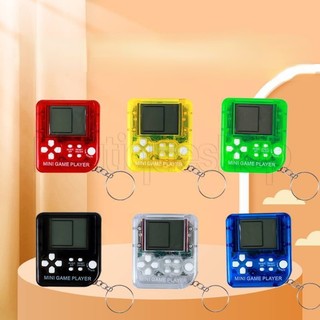 Móc khóa máy chơi game mini bỏ túi / móc khóa trang trí máy chơi game cầm tay / trò chơi tetris hoài niệm