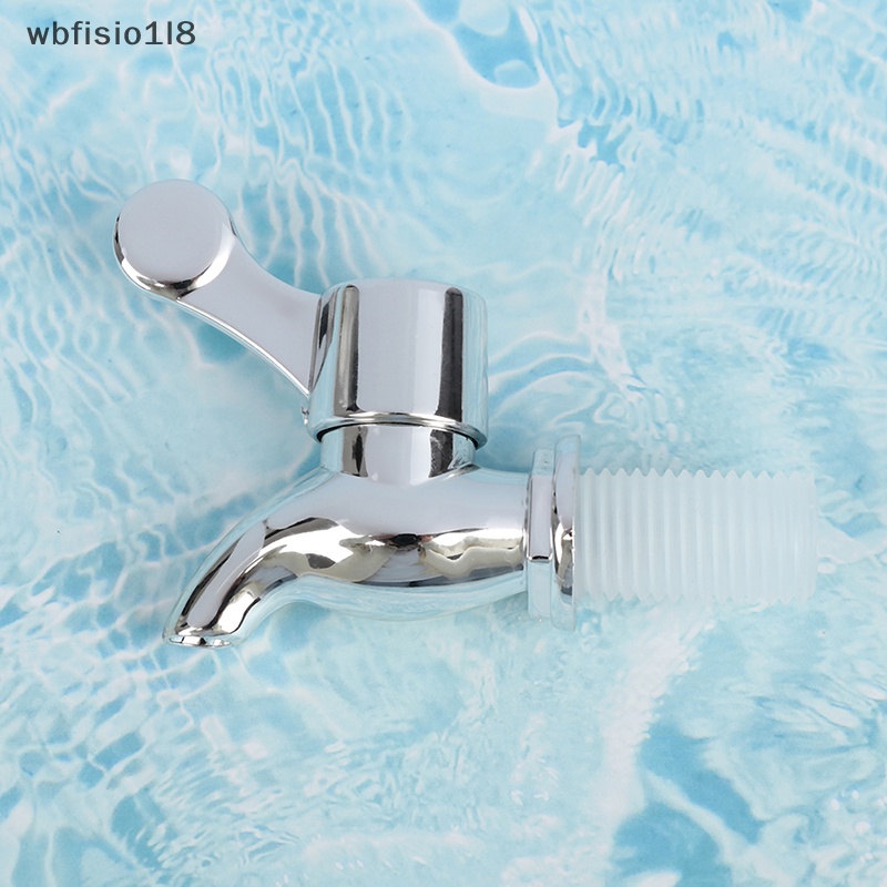 1 cái vòi chai rượu thủy tinh màu bạc 17mm Bình đựng rượu Thùng nước vòi nước mới