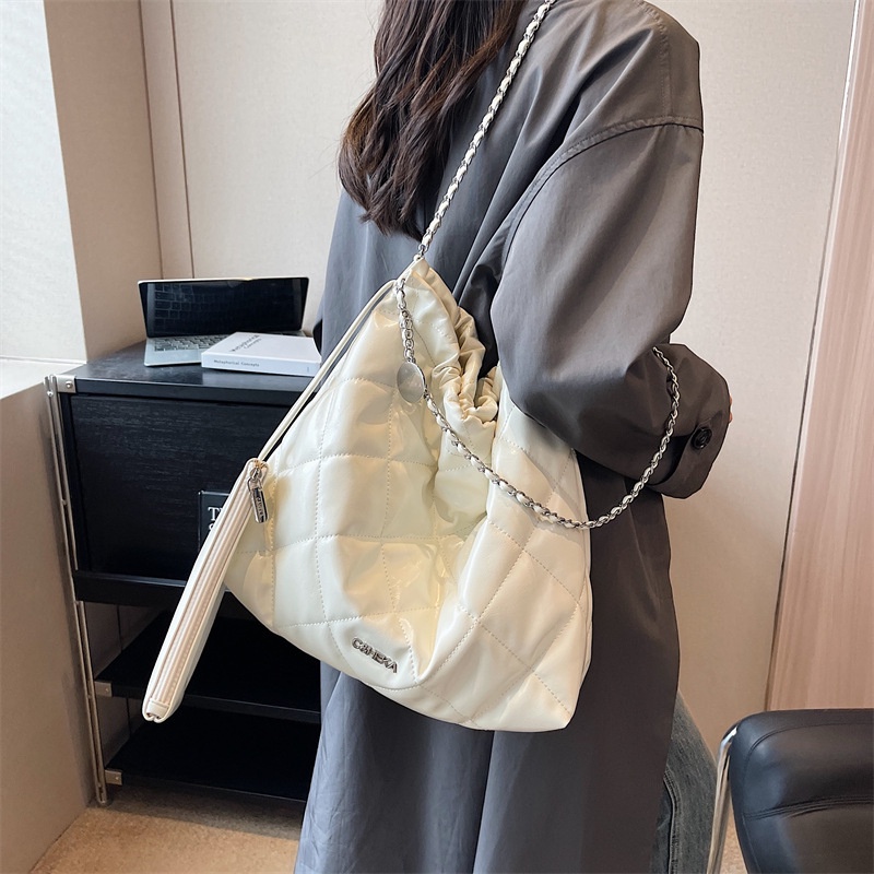 Túi Xách Da PU Cỡ Lớn Màu Trơn Thời Trang 2023 Cho Nữ