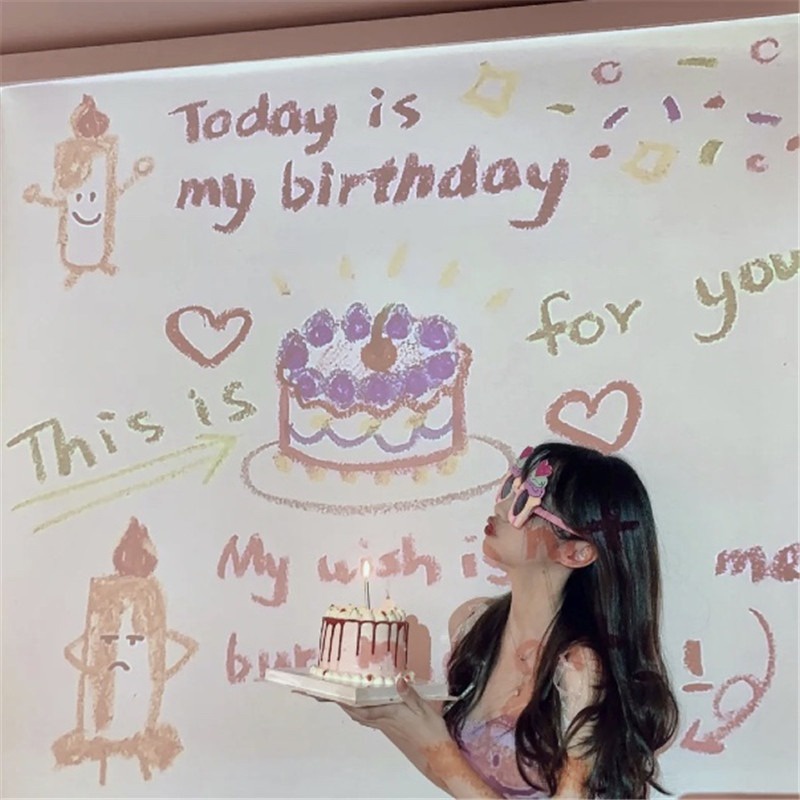 Đèn Chiếu Chữ Happy Birthday Trang Trí Tiệc Sinh Nhật