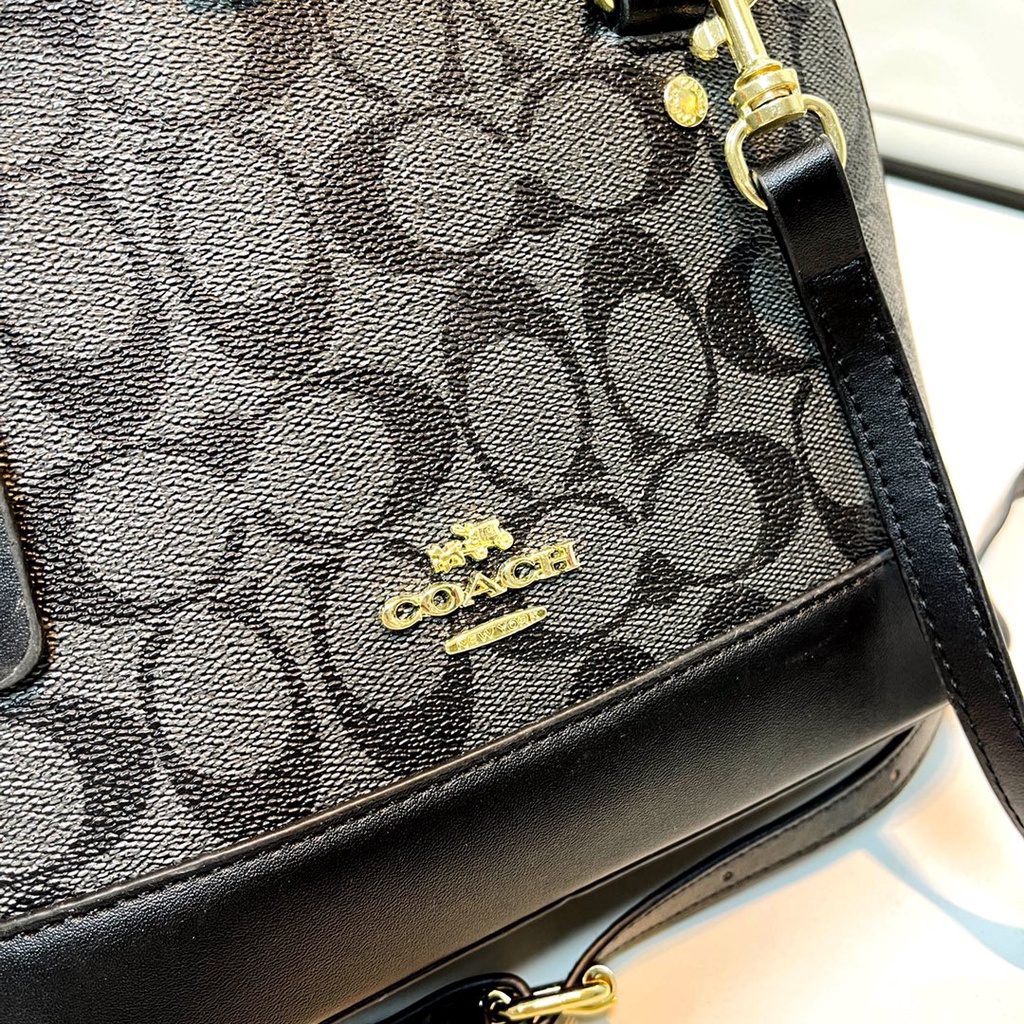 Túi Đeo Chéo Cỡ Lớn Màu Tương Phản Thời Trang Cho Nữ coach4140 k