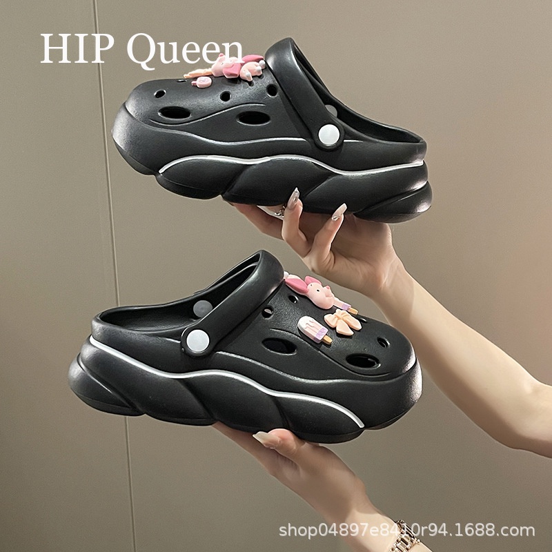 HQ dép cross dép sandal nữ dép bánh mì nữ Thoải mái 33z073101