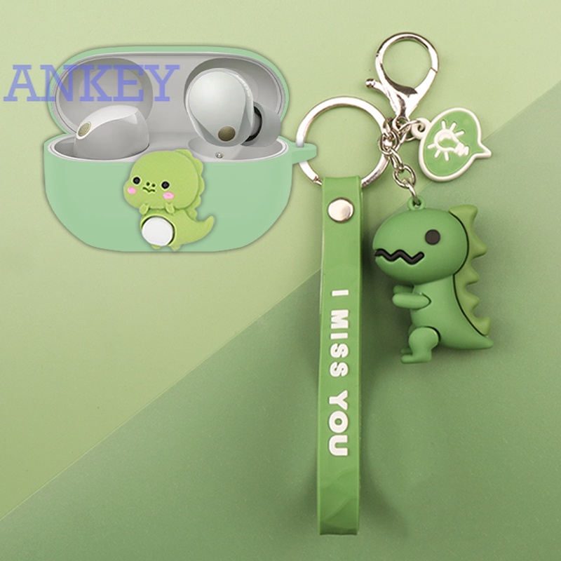 Vỏ Bảo Vệ Hộp Sạc Tai Nghe sony wf-1000xm5 1000xm5 Bằng Silicon Họa Tiết Hoạt Hình Dễ Thương