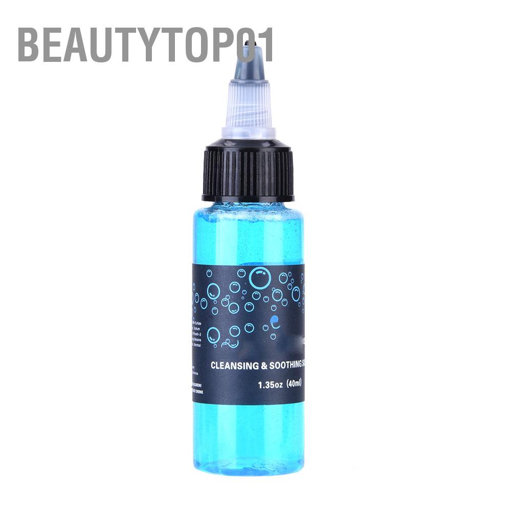 BeautyTop01 Blue Soap Dung dịch làm sạch hình xăm Làm dịu da Xóa Cung cấp