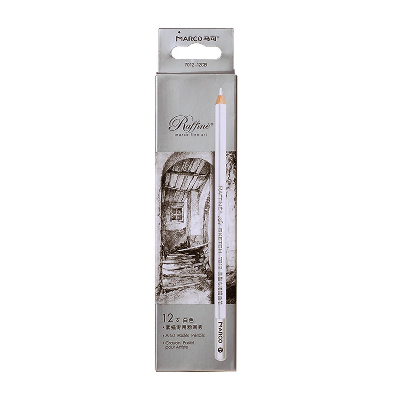 Bút Chì Vẽ Phác Họa Caryon Pastel Lõi Mềm Nhiều Màu Tùy Chọn 7011 Marco