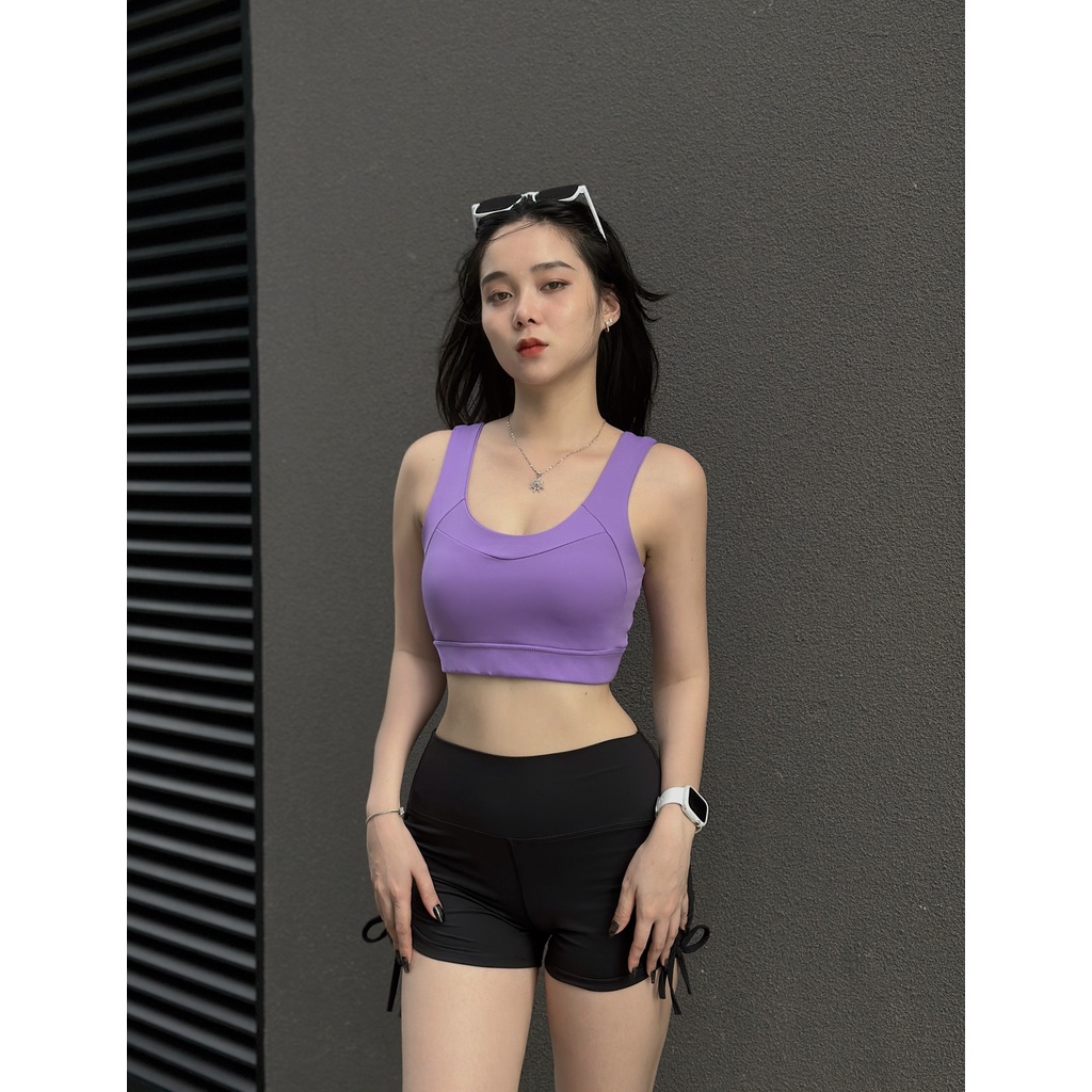 Áo bra A030 tập erobic , gym, yoga, đi bơi chất thun poly co giãn đa chiều, mềm , mát... hàng VNXK