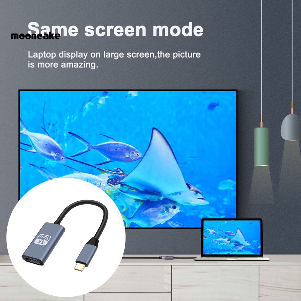 Cáp ChuyểN Từ Type-C Sang HDMI-compatible 4K HD Cho Laptop / Điện Thoại / PC