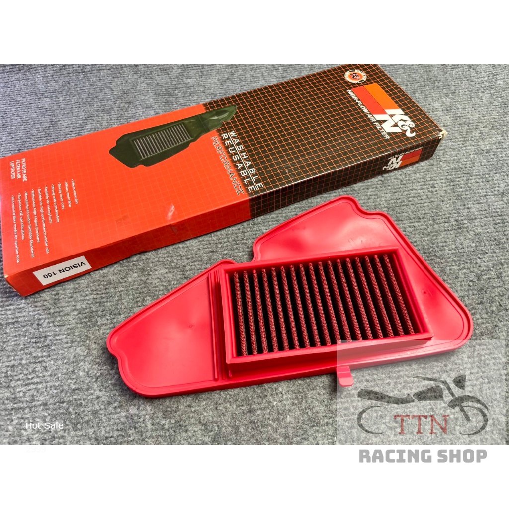 Lọc gió độ KN gắn Vision 2022 2023