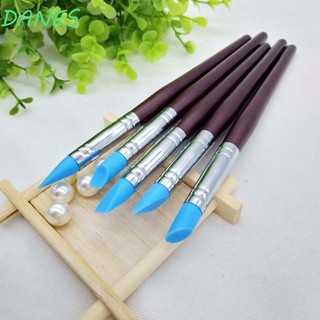 Danes silicone brush coloring professional polymer clay engraving for pottery art nail art clay sculpting tool