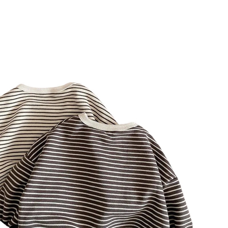 Áo Thun Tay Dài Dáng Rộng Phong Cách Hàn Quốc Thời Trang Xuân Thu 2023 Mới Cho Bé Gái