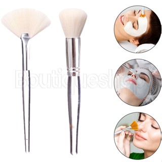 [đặc Trưng] 1/3 chiếc bàn chải mặt nạ spa làm đẹp tự làm / bàn chải tạo bọt sữa rửa mặt / dụng cụ đắp mặt nạ hình quạt / bàn chải trang điểm chuyên nghiệp / dụng cụ trang điểm / dụng cụ làm sạch cho phụ nữ