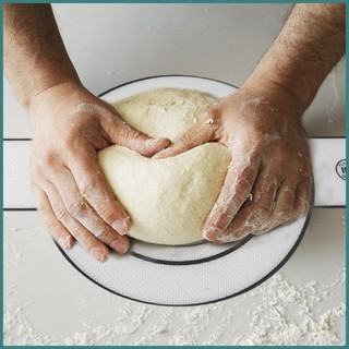 Silicone baking mat pastry mat silicone baking sheet bread sling baking mat with long handles non-stick bread myashovn
