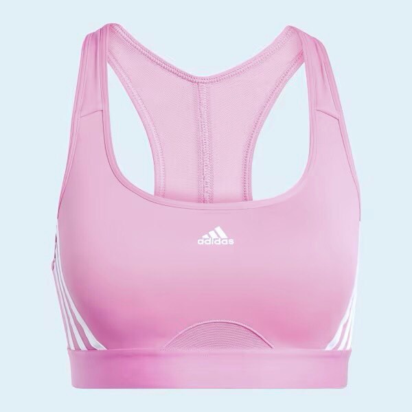 Bra Das 3 sọc sườn lưng lưới hồng