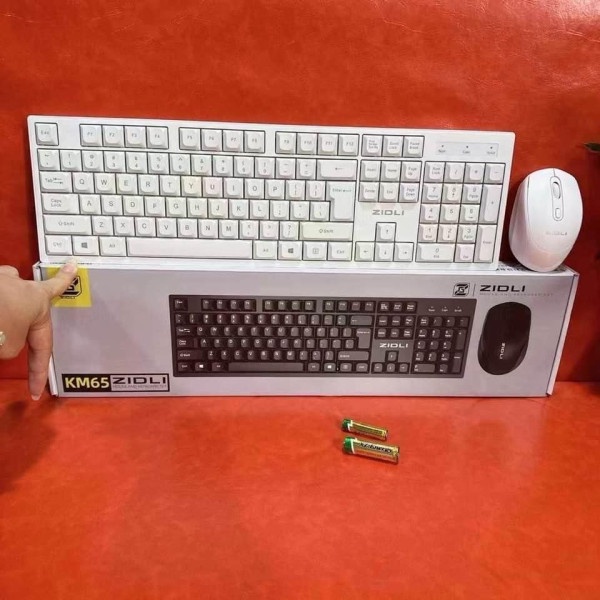 Bộ Chuột Phím Chính Hãng Không Dây ZiDLi KM65