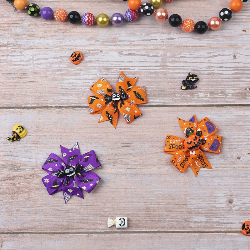 New halloween bat hairpin bat pattern boutique headpiece quà tặng kỳ nghỉ