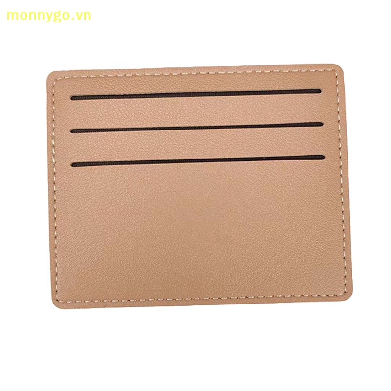 Monnygo 1 Ví Đựng Thẻ Ngân Hàng Thẻ id Tiền Xu Mỏng Dành Cho Nam Nữ vn